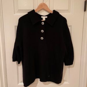HM Short Sleeve Collared Sweater!
